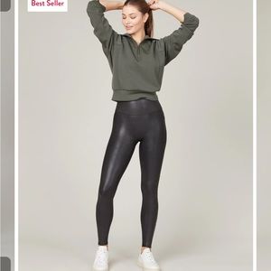 Spanx Faux Leather Leggings